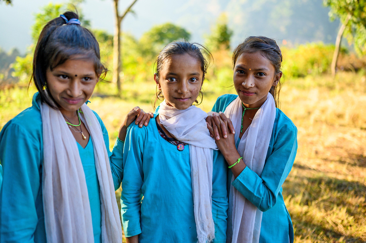 Jenter i Nepal