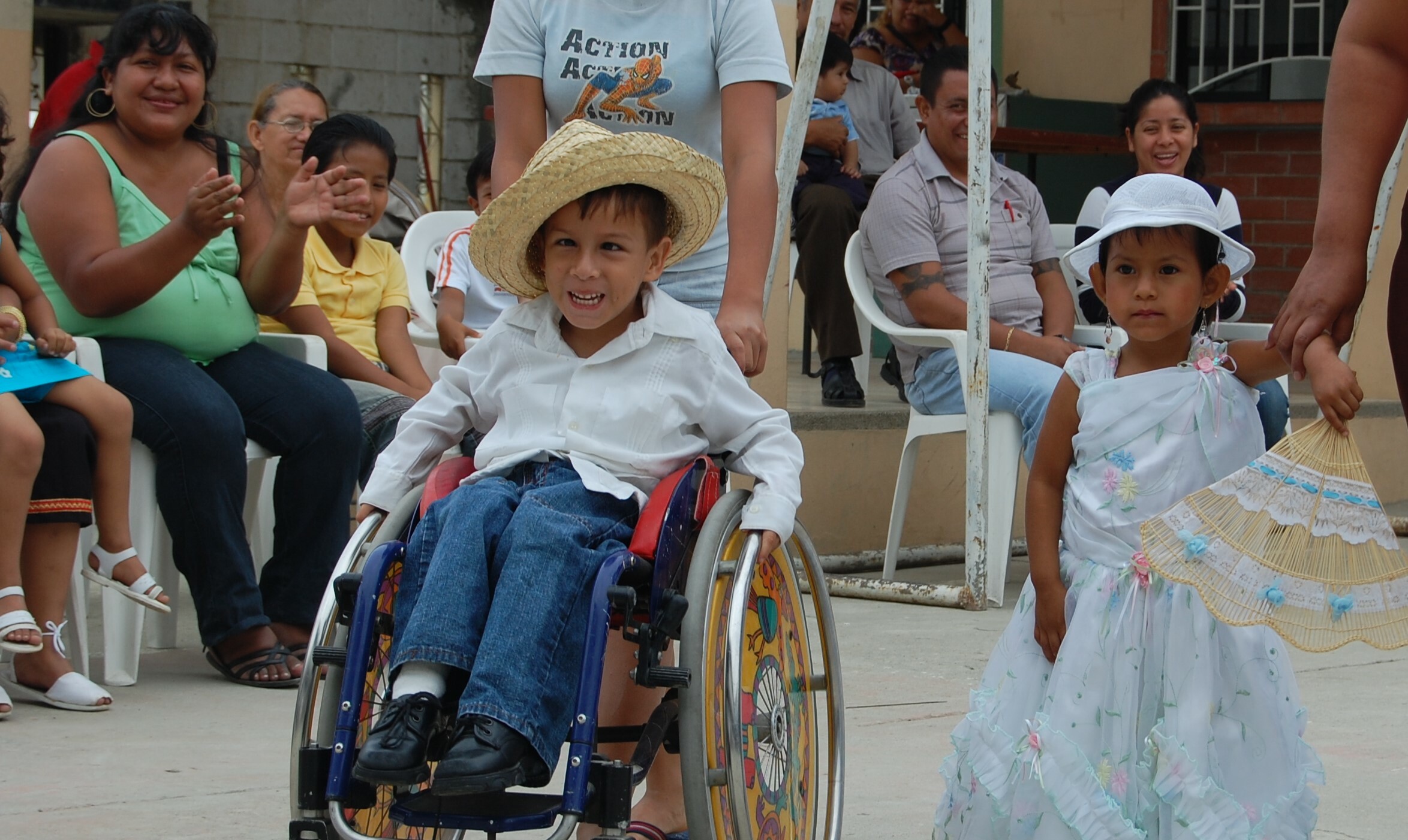 Inkludering forvandler liv - barn i rullestol