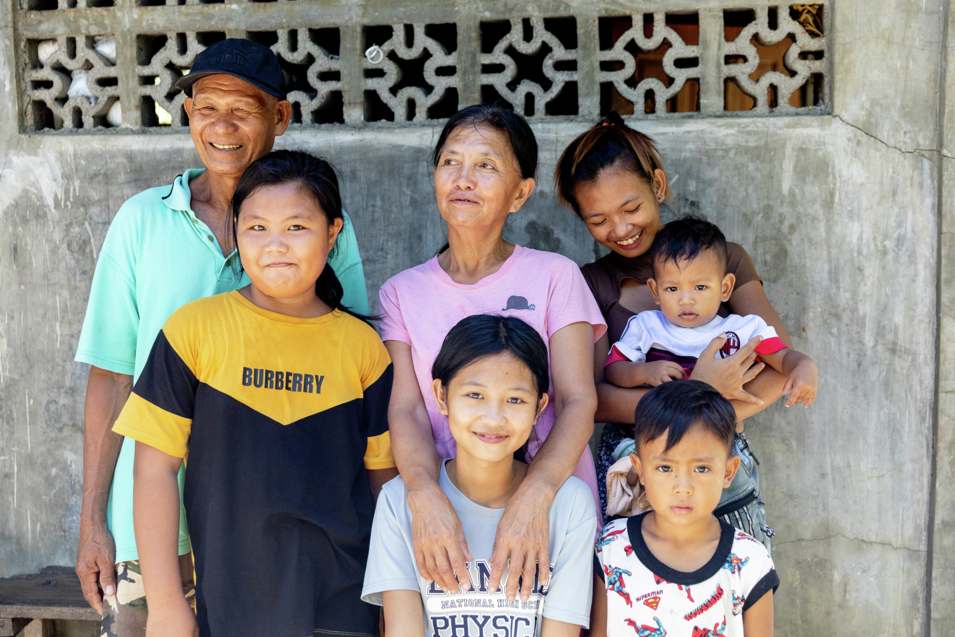 Familie på Filippinene