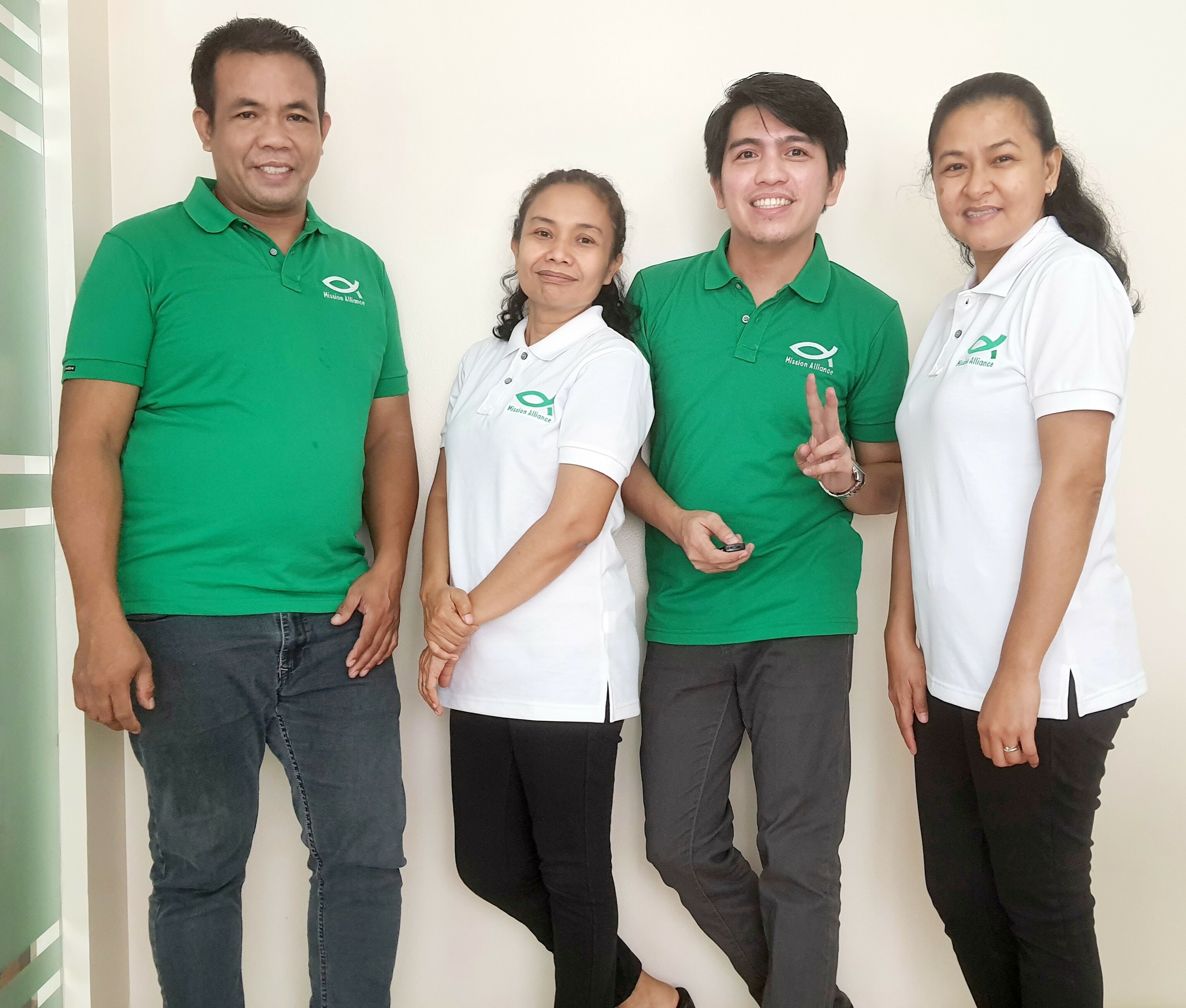 Misjonsalliansens lokalt ansatte på Filippinene