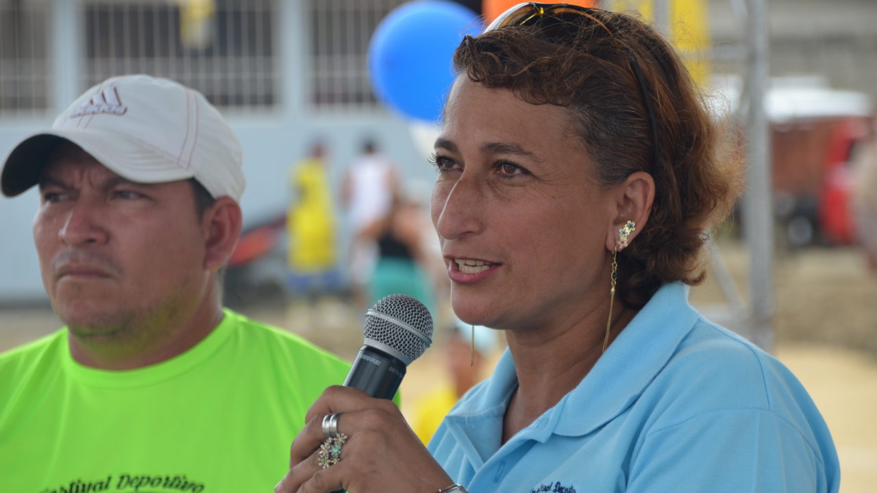 María Álvarez står sentralt i kampen mot vold i nærmiljøet.