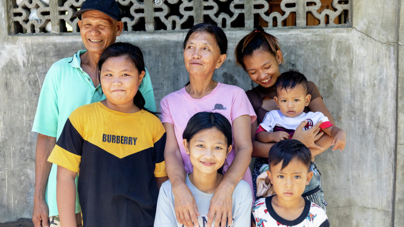 Iloilo familie Filippinene klimaendringer Foto Fride Maria Nasheim